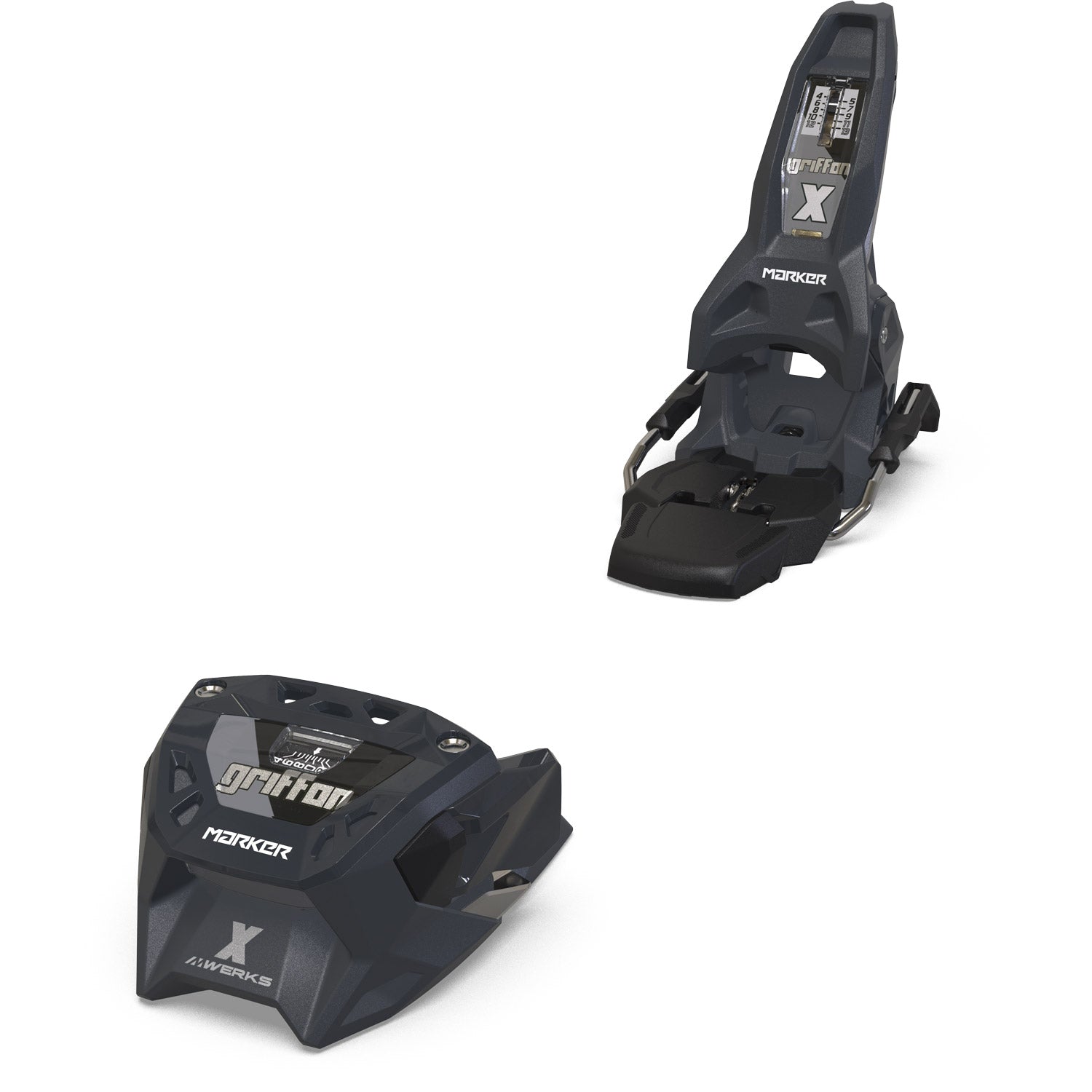 MARKER Griffon X 13 105mm binding 2025 - Graphite/Black