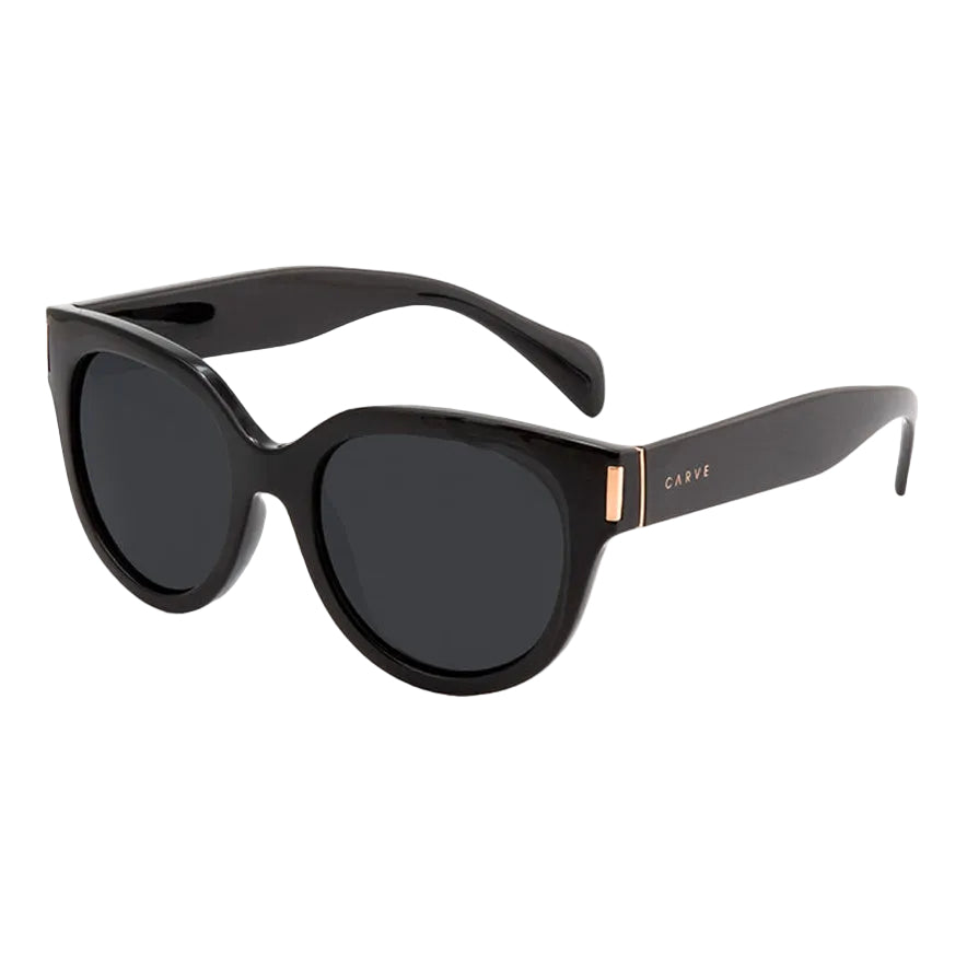 CARVE Vivian Sunglass - Black smoke polarized