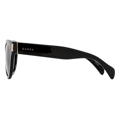 CARVE Vivian Sunglass - Black smoke polarized