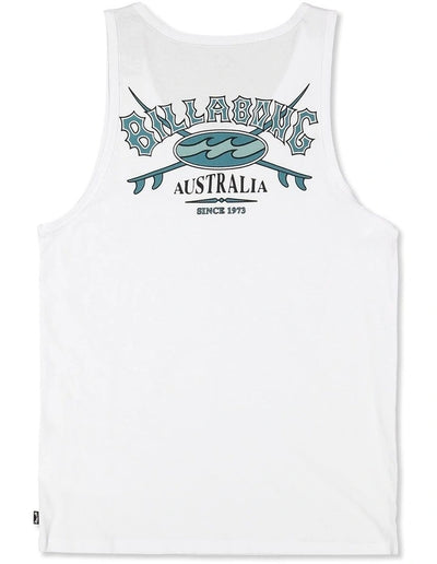 BILLABONG Crossroads Tank Mens - White