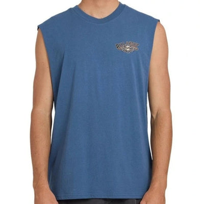 BILLABONG Heritage Arch Tank Mens - China Blue
