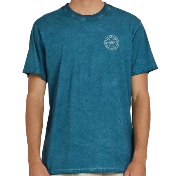 Billabong Big Wave Shazza Tshirt Mens - Real Teal