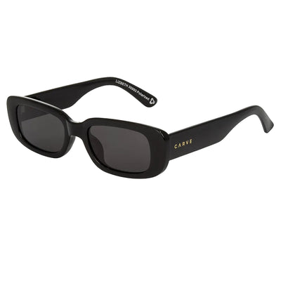 CARVE Lizbeth Recycled Sunglass - Gloss Black Grey