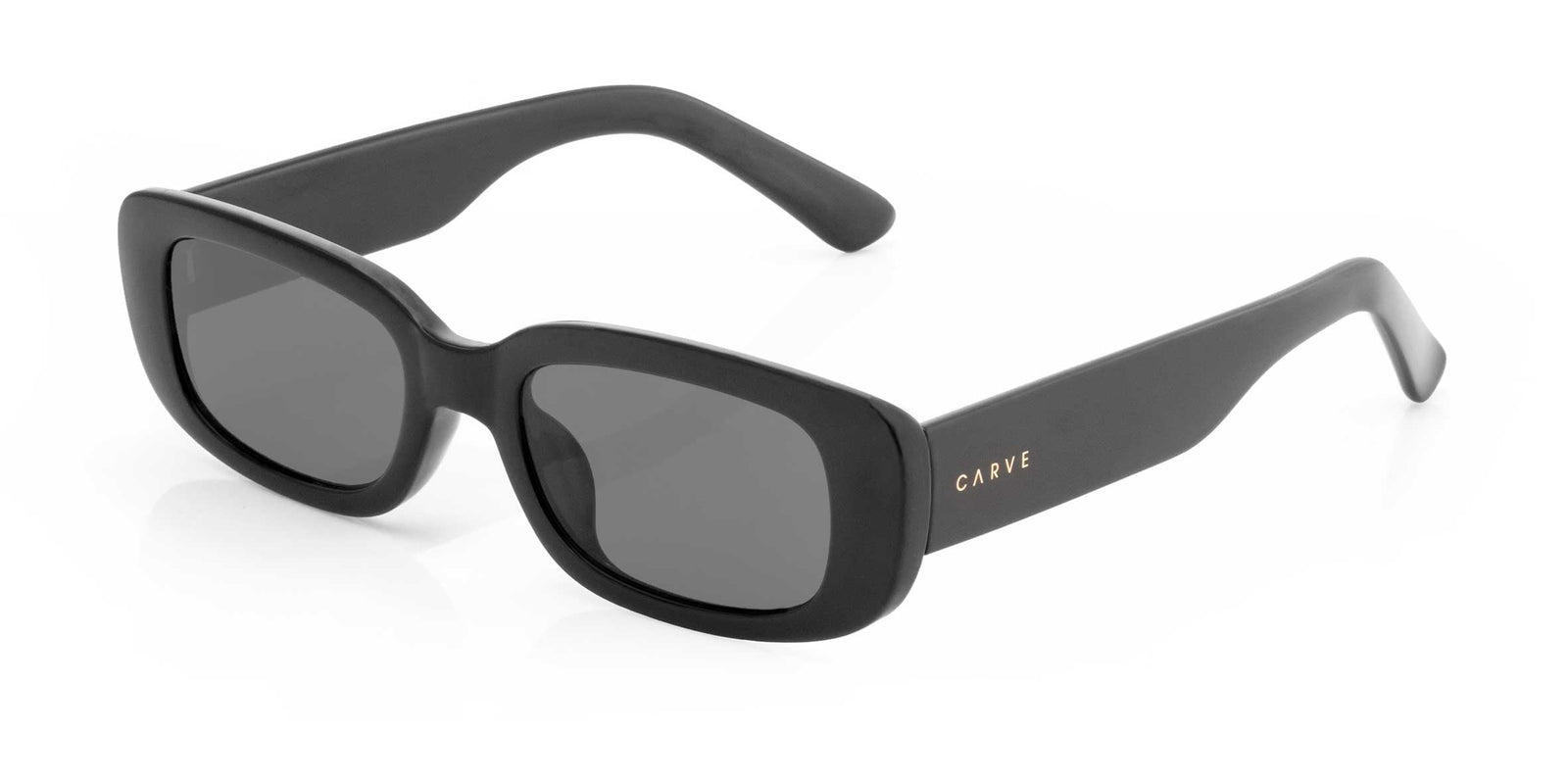 Carve Lizbeth Sunglass - Matt Black Grey Lens