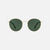 Carve Heidi Sunglass - Brushed Gold Green Lens