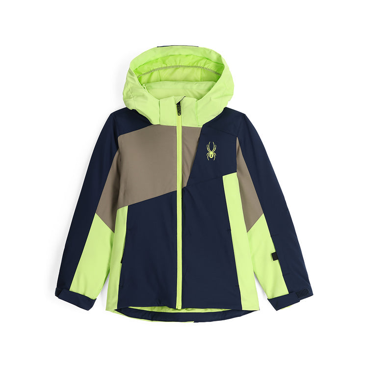Spyder Ambush Boys Jacket - Lime