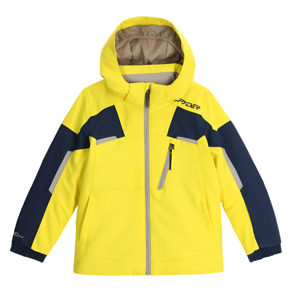 SPYDER Leader Jacket Youth - Acid Yellow