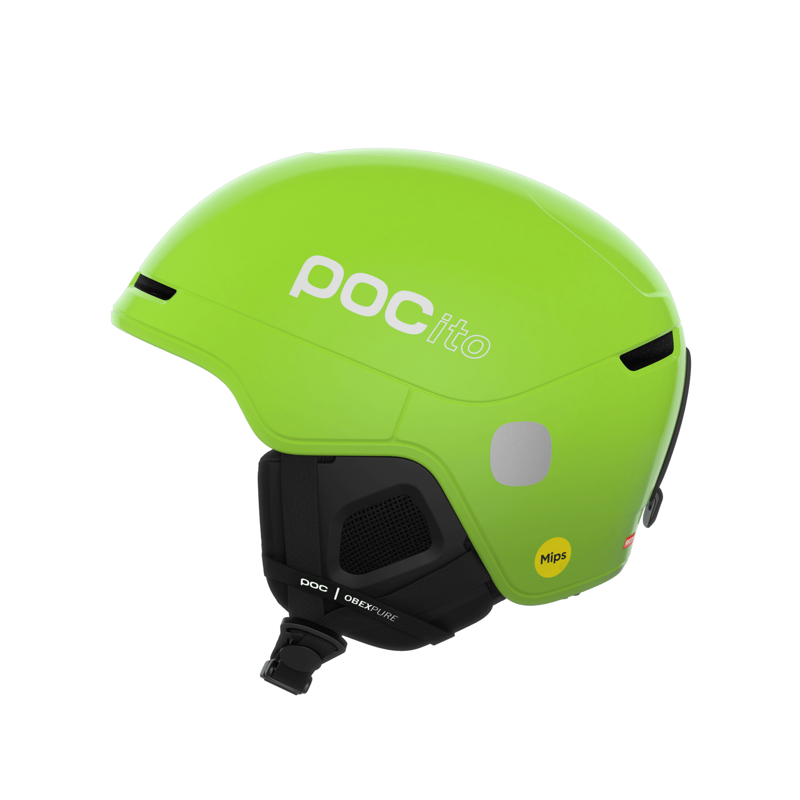 Poc Pocito Obex Jr helmet - Fluorescent Yellow/Green