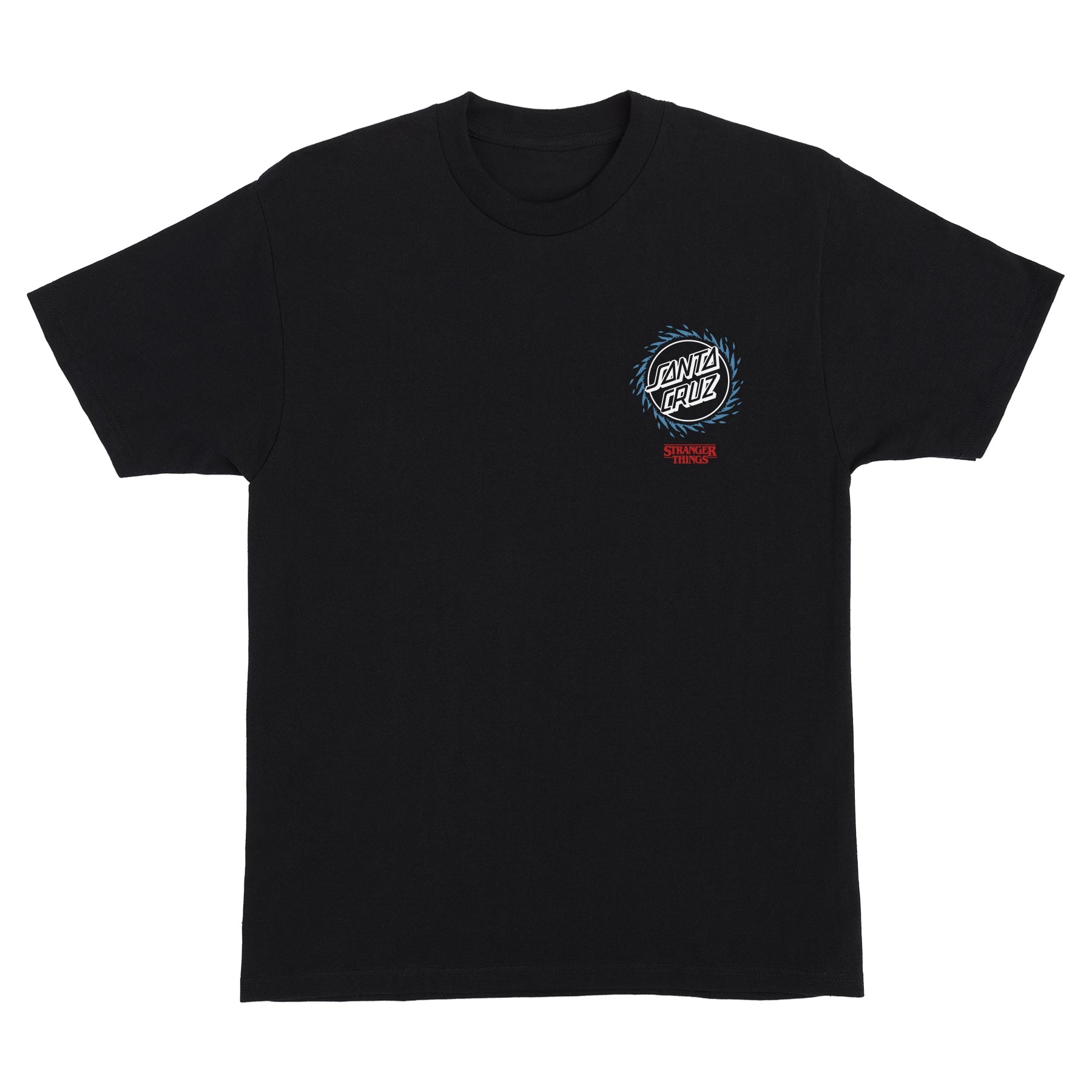SANTA CRUZ x Stranger Things Hellfire Pit SS tee - Black