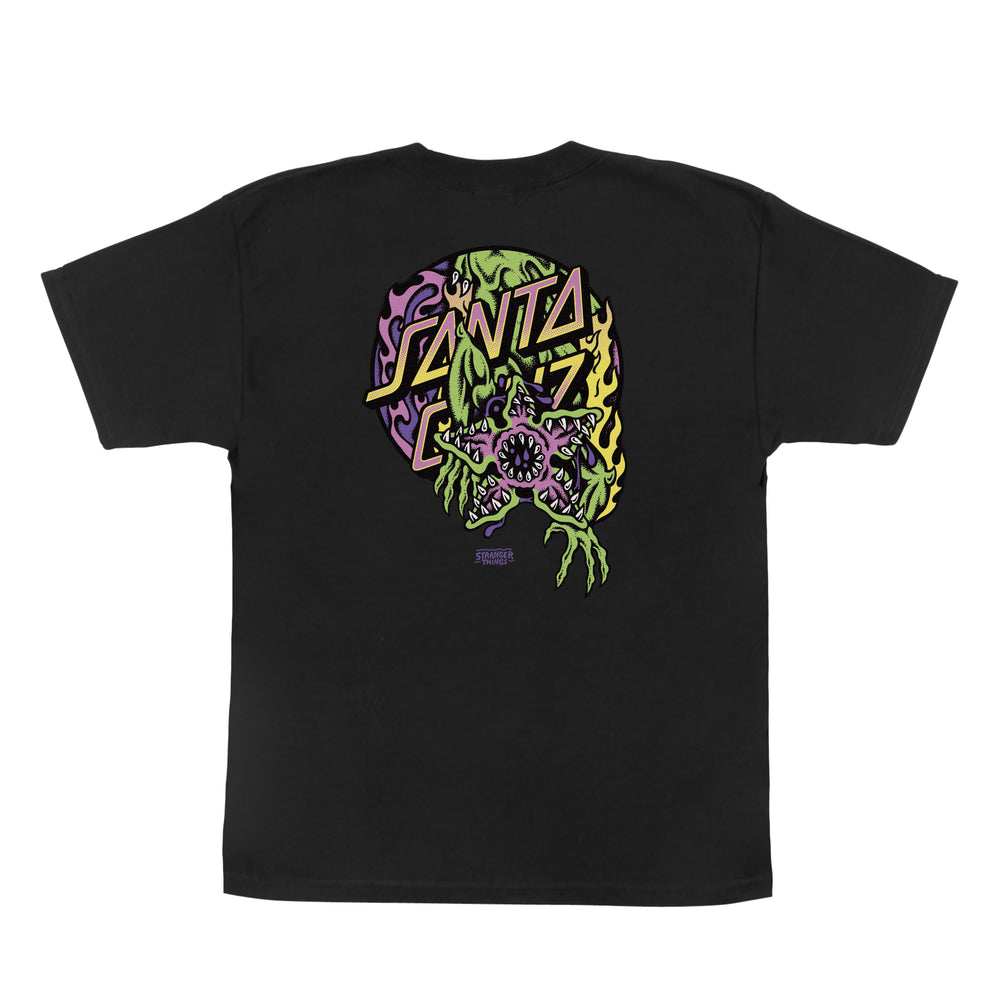 SANTA CRUZ x Stranger Things Demogorgon Dot SS tee - Kids - Black