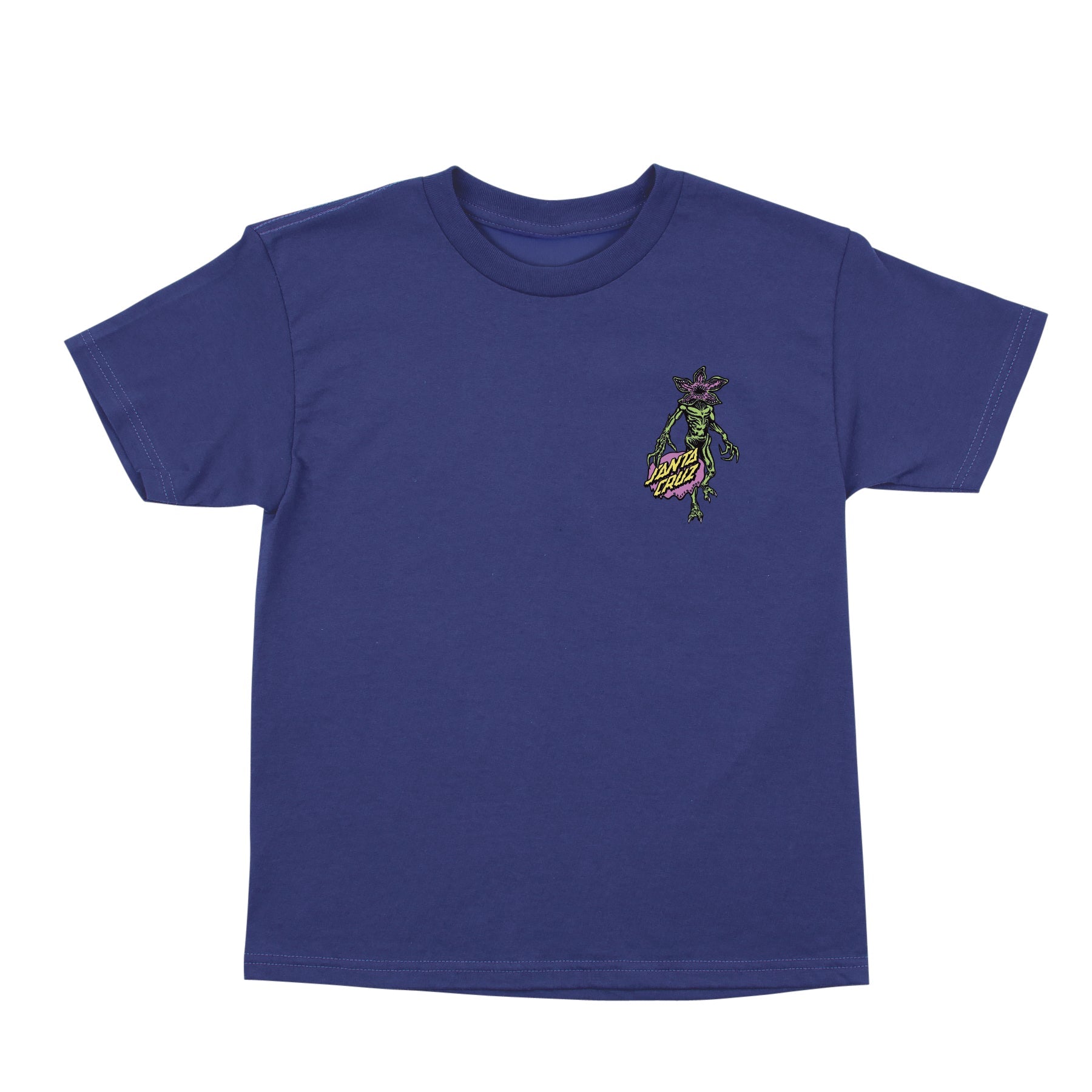 SANTA CRUZ x Stranger Things Demogorgon Dot SS tee - Kids - Cobalt