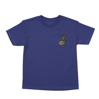 SANTA CRUZ x Stranger Things Demogorgon Dot SS tee - Kids - Cobalt