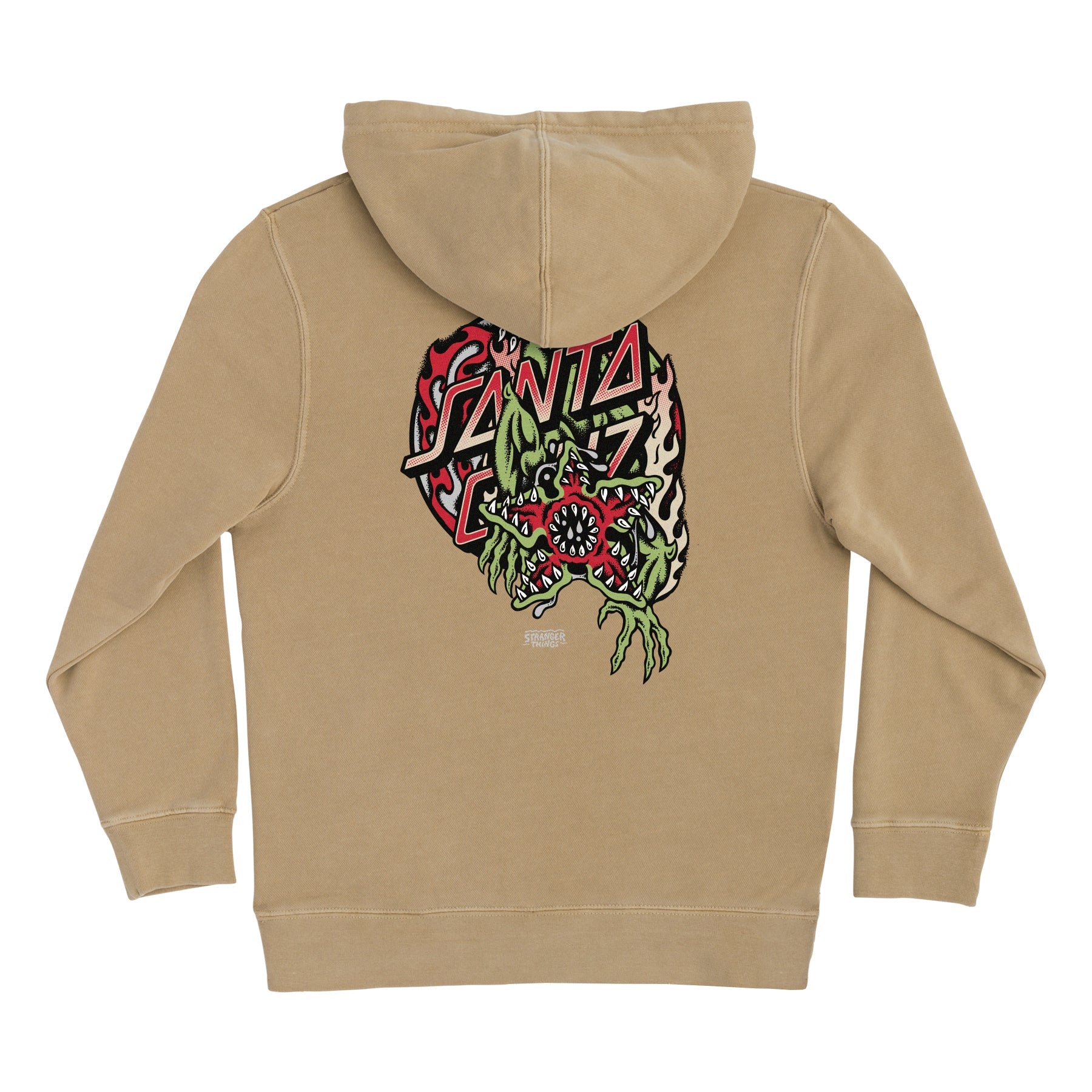 SANTA CRUZ x Stranger Things Demogorgon hoodie - Kids - Sandstone