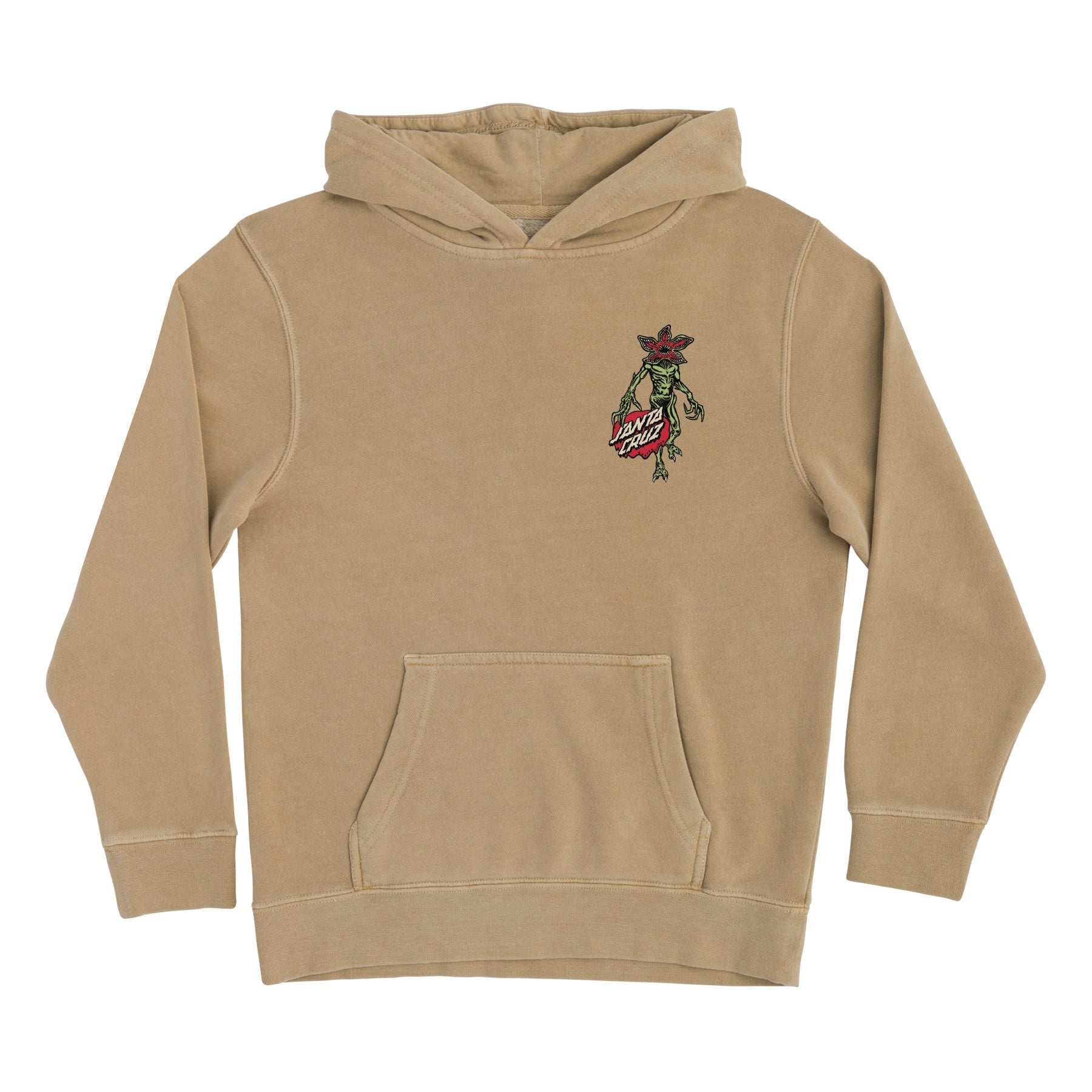 SANTA CRUZ x Stranger Things Demogorgon hoodie - Kids - Sandstone