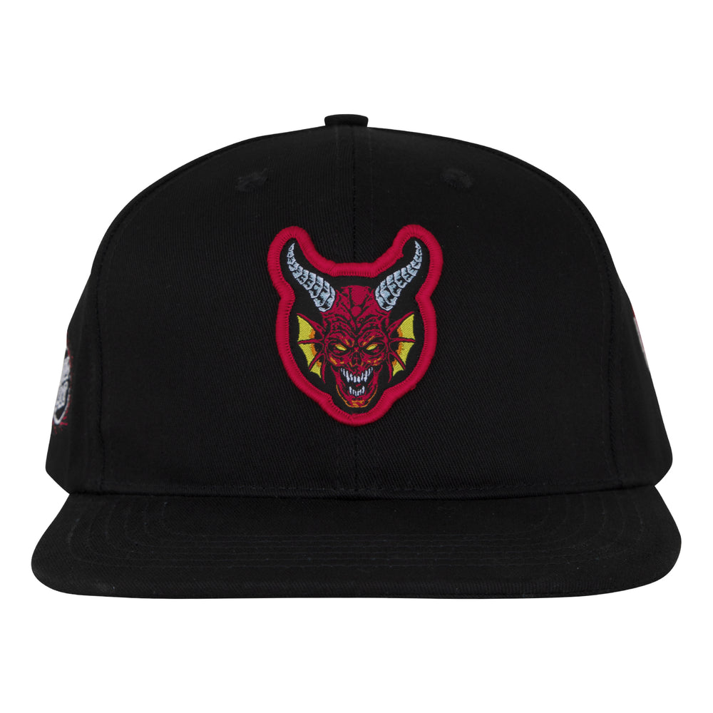 SANTA CRUZ x Stranger Things Hellfire hat - Black