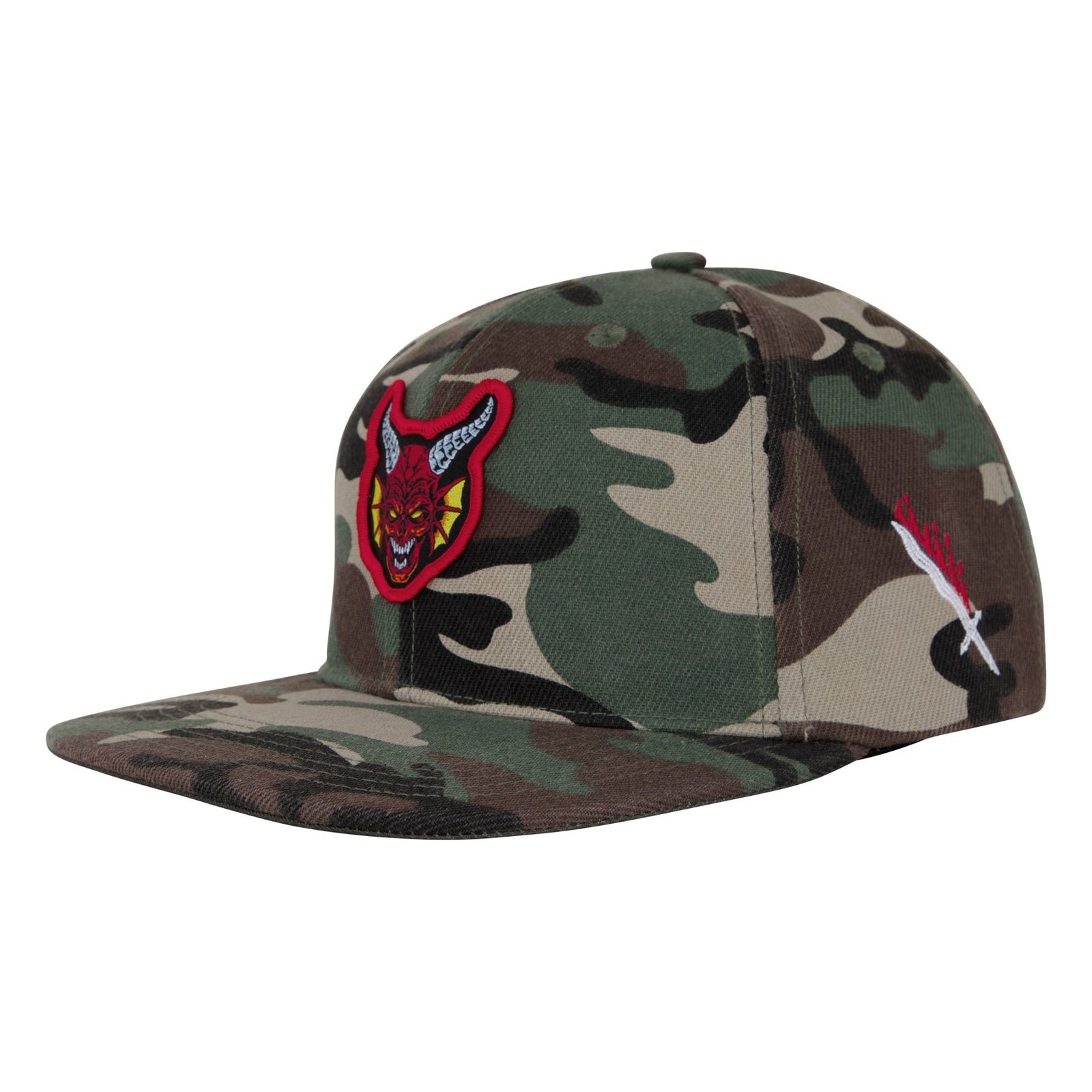 SANTA CRUZ x Stranger Things Hellfire hat - Camo