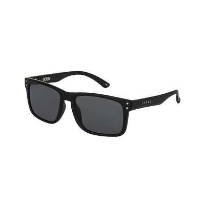 CARVE Goblin Sunglass - Matt Black Smoke PC Lens