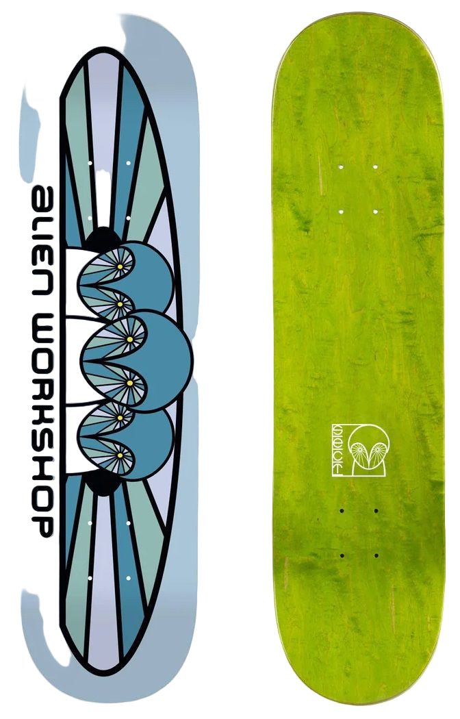 ALIEN WORKSHOP Owlien skateboard deck - Blue - 8.375
