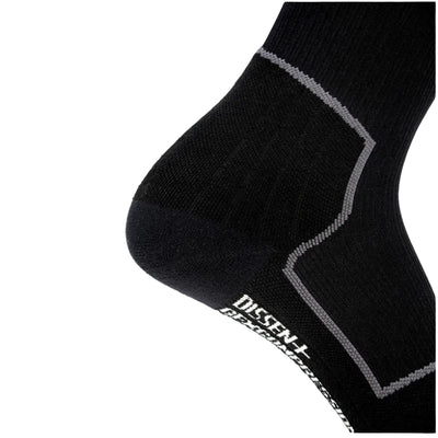 DISSENT GFX Compression Hybrid DLX-Wool socks - Unisex - Black