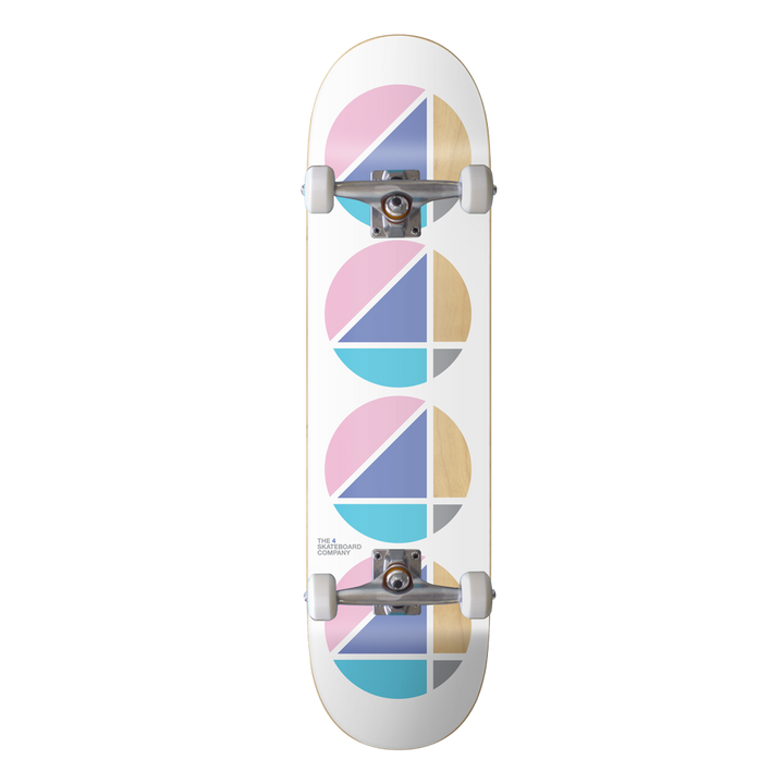 FOUR 4-Repeat skateboard - Lavender White - 8.0