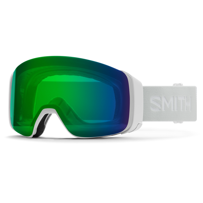 SMITH 4D Mag goggles - White Vapor w/ Everyday Green Mirror