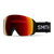 SMITH 4D Mag XL goggles - Black w/ Sun red mirror