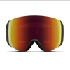 SMITH 4D Mag XL goggles - Black w/ Sun red mirror