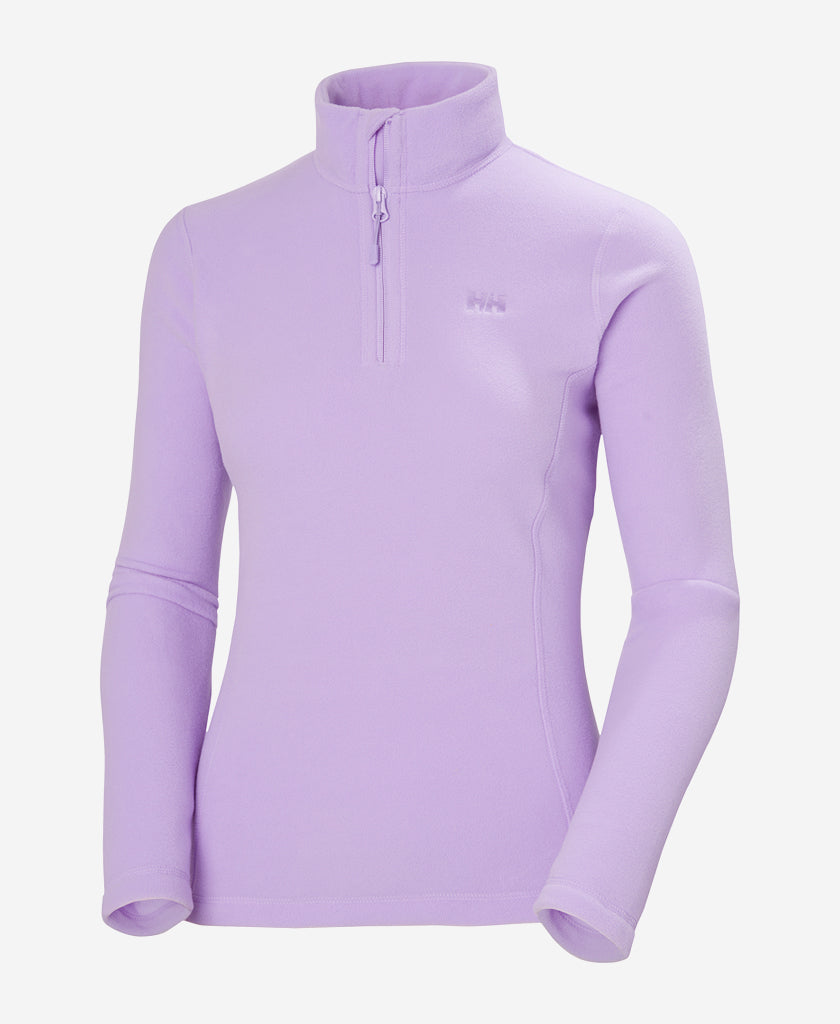 HELLY HANSEN Daybreaker 1/2 Zip fleece - Womens - Heather