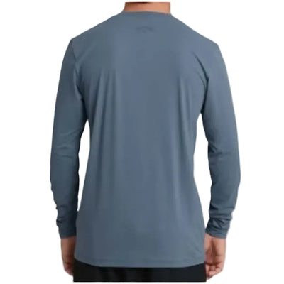BILLABONG All Day Wave LF LS Rash Shirt - Blue Fog