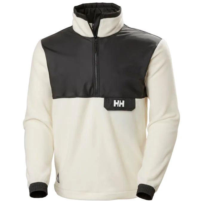 HELLY HANSEN YU 1/2 Zip Fleece - Mens - Snow/Black