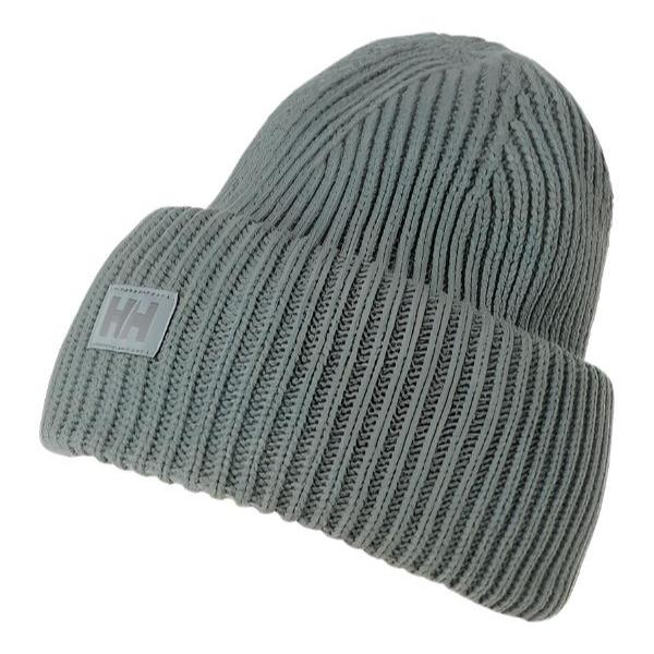 HELLY HANSEN Rib Beanie - Grey Cactus