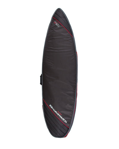 OCEAN AND EARTH Aircon Shortboard Board cover - Black/Red