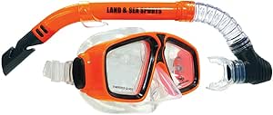 Land and Sea Daydream Mask Snorkel Set - Orange