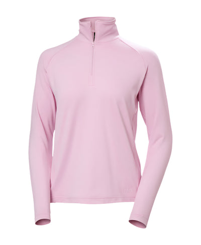 HELLY HANSEN Verglas 1/2 Zip fleece - Womens - Cherry Blosom