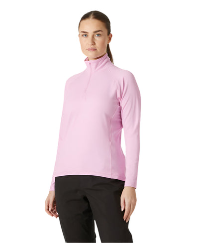 HELLY HANSEN Verglas 1/2 Zip fleece - Womens - Cherry Blosom