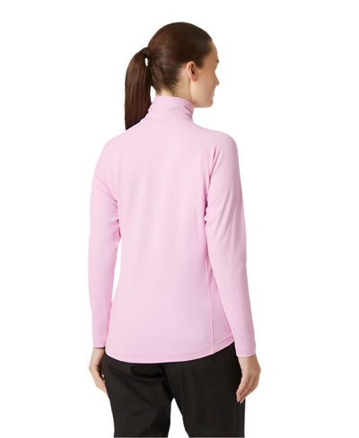HELLY HANSEN Verglas 1/2 Zip fleece - Womens - Cherry Blosom