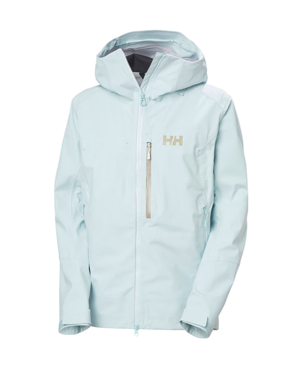 HELLY HANSEN Verglas Back Country jacket - Womens - Barely Blue