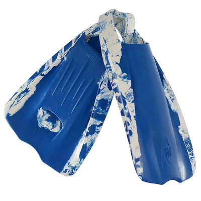 POD PF1 Fins - Blue/White