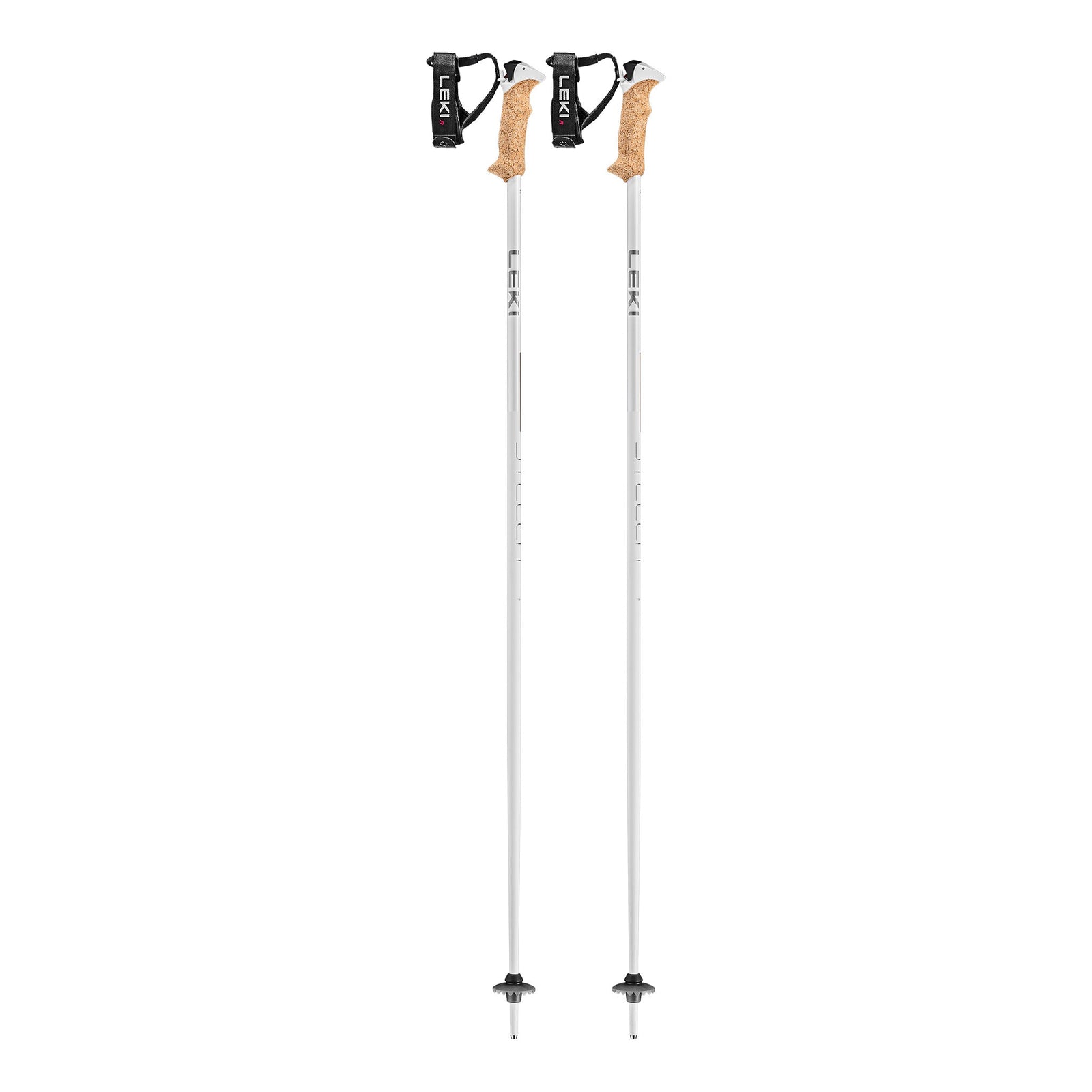 Leki Stella S Ski Pole - White/Silver/White Gold