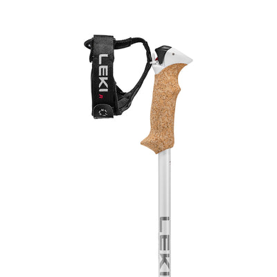 Leki Stella S Ski Pole - White/Silver/White Gold