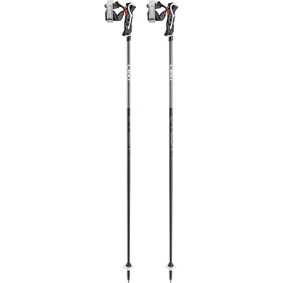 Leki Carbon 14 3D Ski Pole - Black/Dark Anthracite/Bright Red