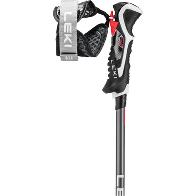 Leki Carbon 14 3D Ski Pole - Black/Dark Anthracite/Bright Red