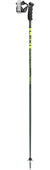 Leki Detect S Ski Pole - Olive Green/Dark Olive/Neon Yellow