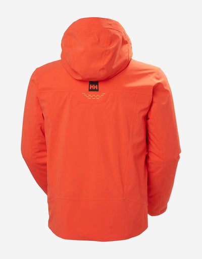 HELLY HANSEN Alpha Lifaloft jacket - Mens - Cherry Tomato