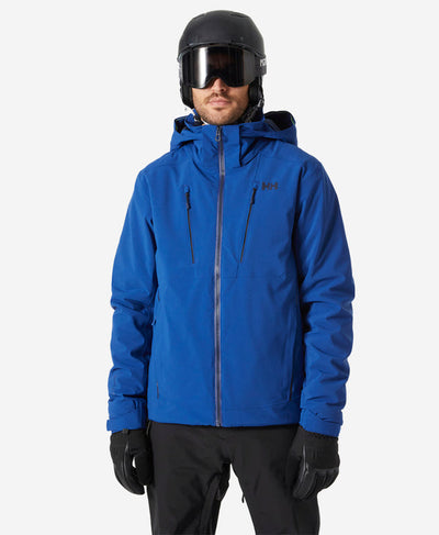 HELLY HANSEN Alpha jacket Mens Deep Fjord STM Snow Surf