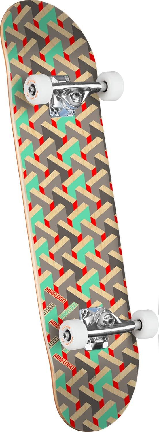 POWELL PERALTA Mini Logo skateboard - Pattern Maze - 8.25