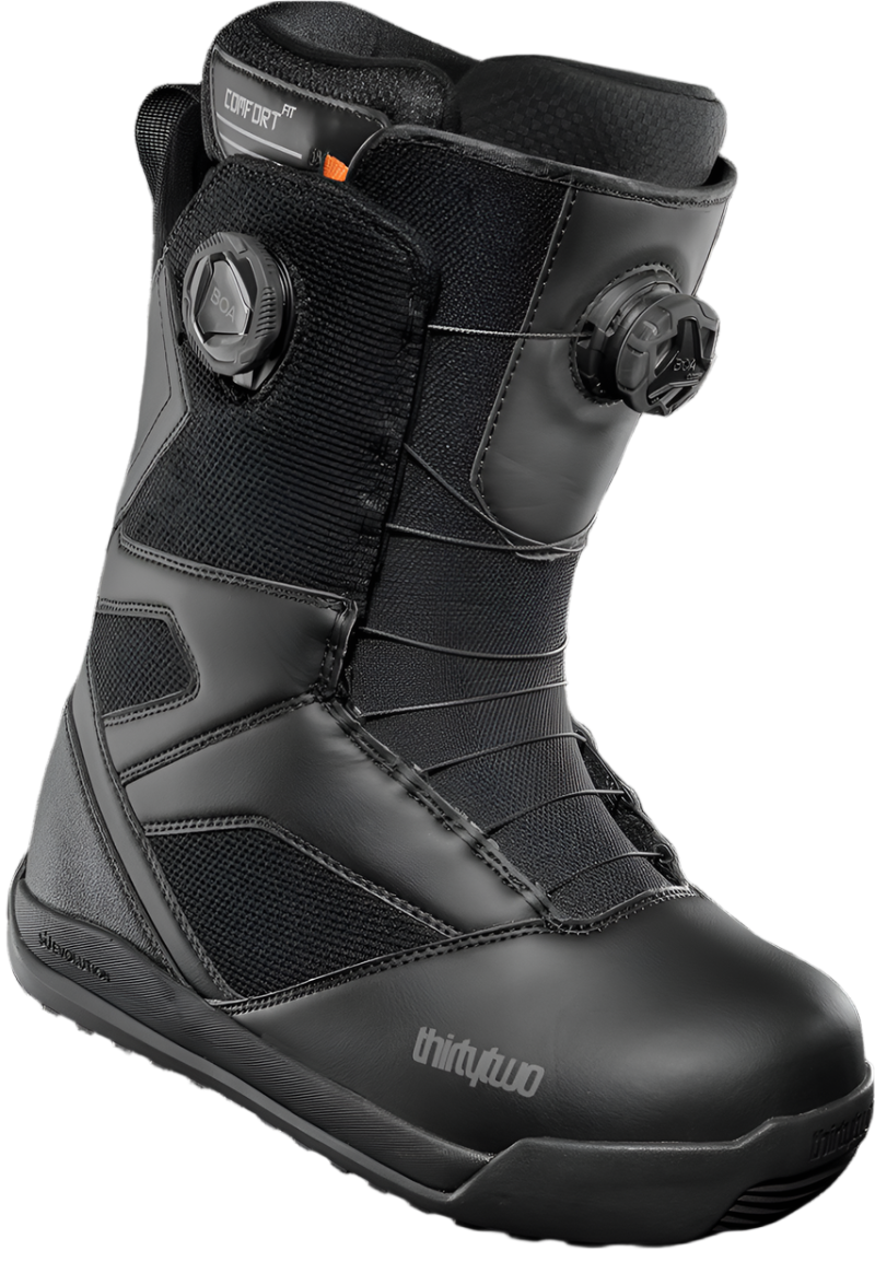 THIRTYTWO STW Double BOA snowboard boots - Black/Black