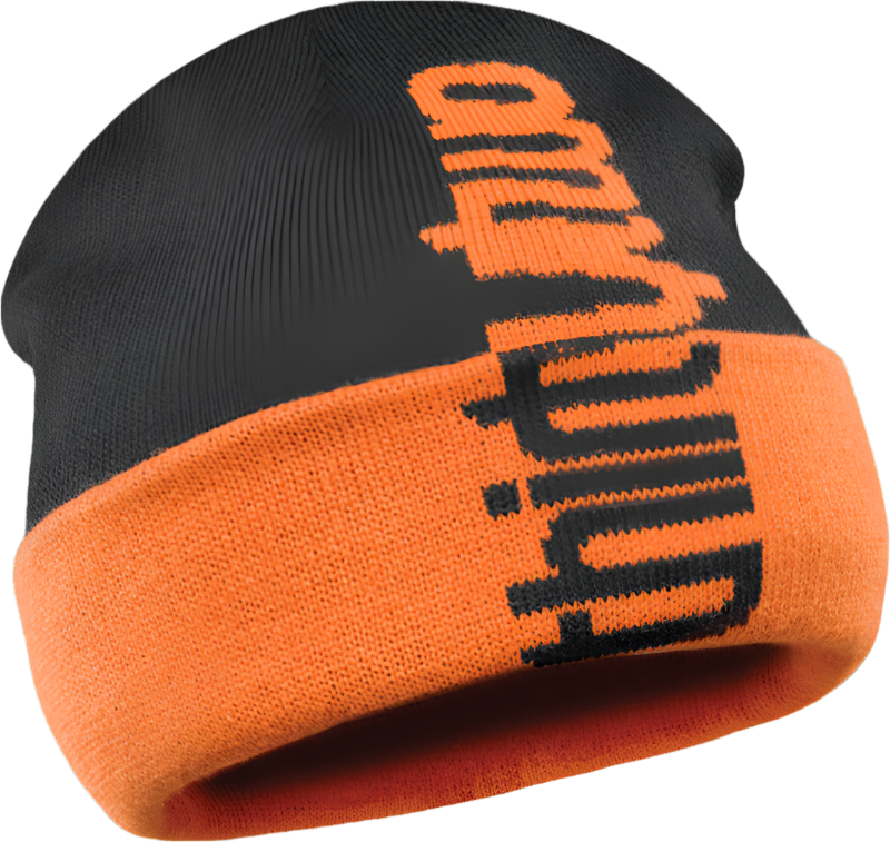 THIRTYTWO Double Overlap Beanie - Orange