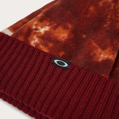 OAKLEY Ellipse Crown beanie - Oxidation Print Red