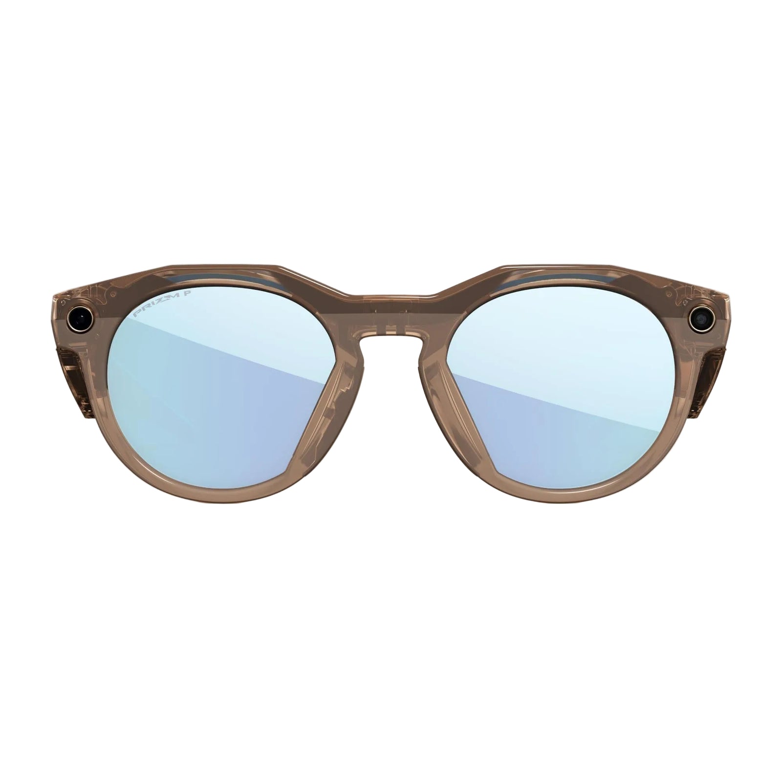 OAKLEY Meta HSTN Sunglasses - Brown Smoke w/ Deep Water Polarised